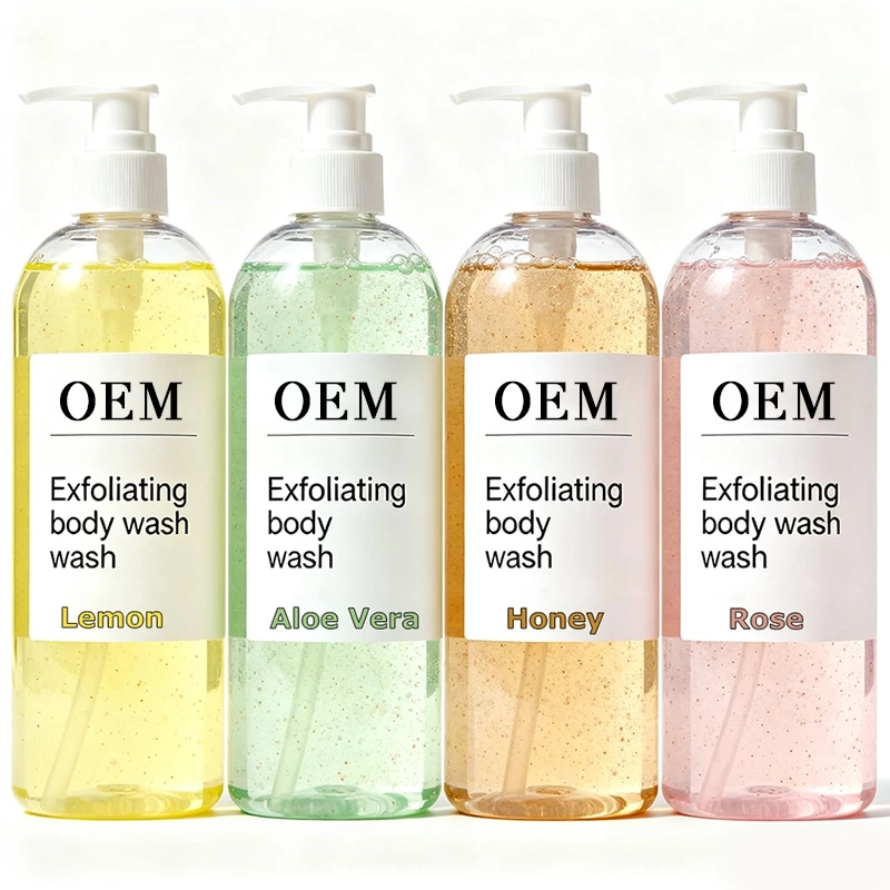 Exfoliating body scrub series