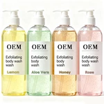 Exfoliating body scrub series