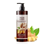 Ginger and ginseng shampoo