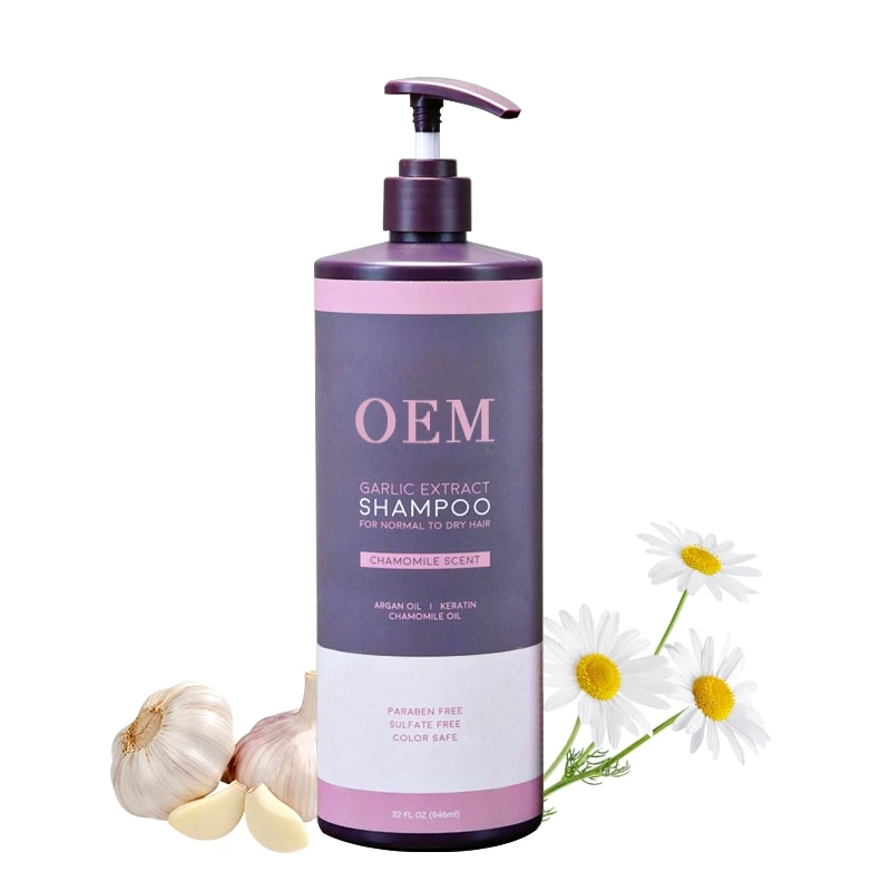 Garlic anti-dandruff shampoo