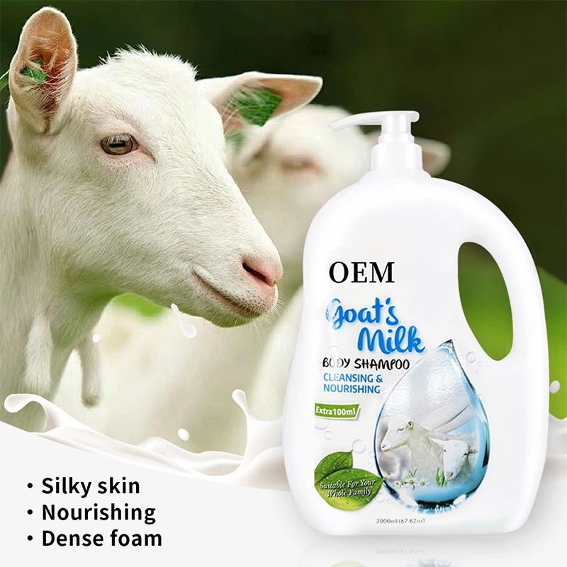 Goat milk shower gel