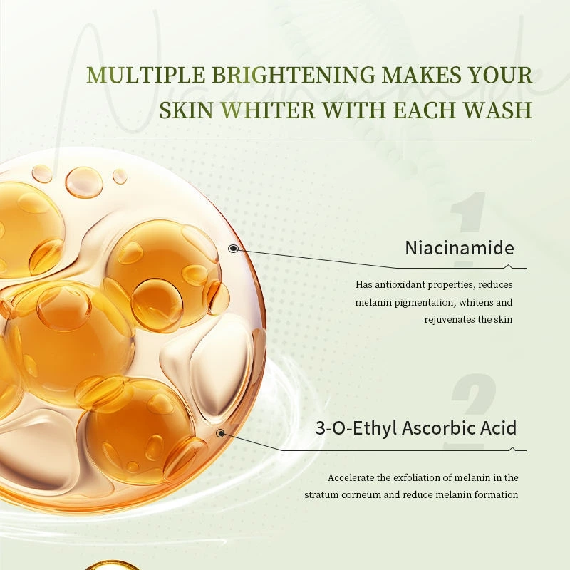 Long-lasting fragrance shower gel