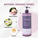 Garlic anti-dandruff shampoo