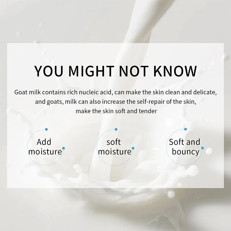 Goat milk shower gel