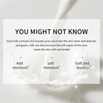 Goat milk shower gel