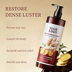 Ginger and ginseng shampoo