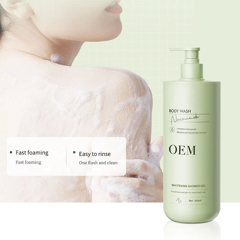 Long-lasting fragrance shower gel