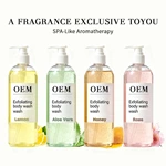 Exfoliating body scrub series