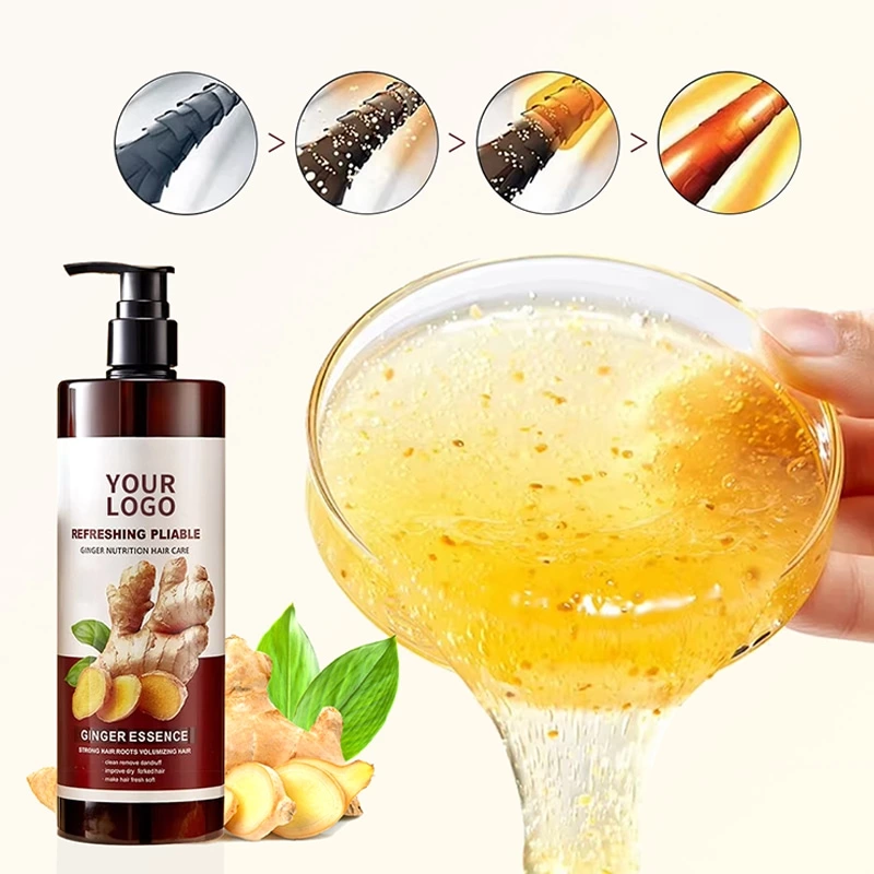 Ginger and ginseng shampoo