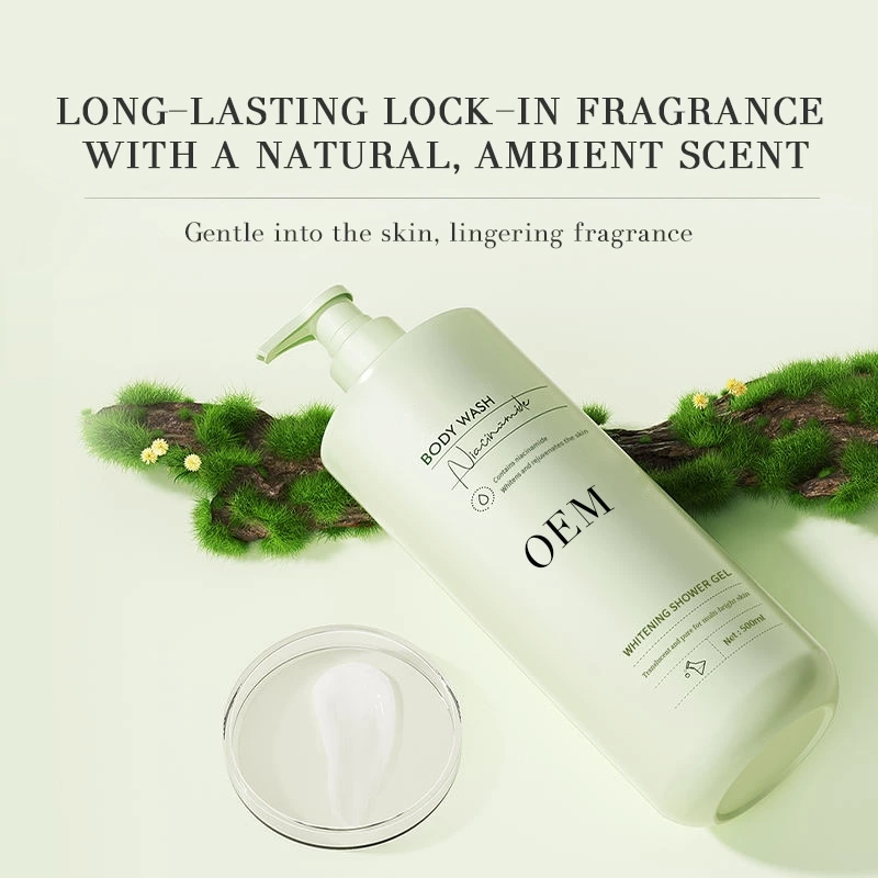 Long-lasting fragrance shower gel