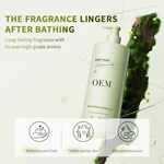 Long-lasting fragrance shower gel