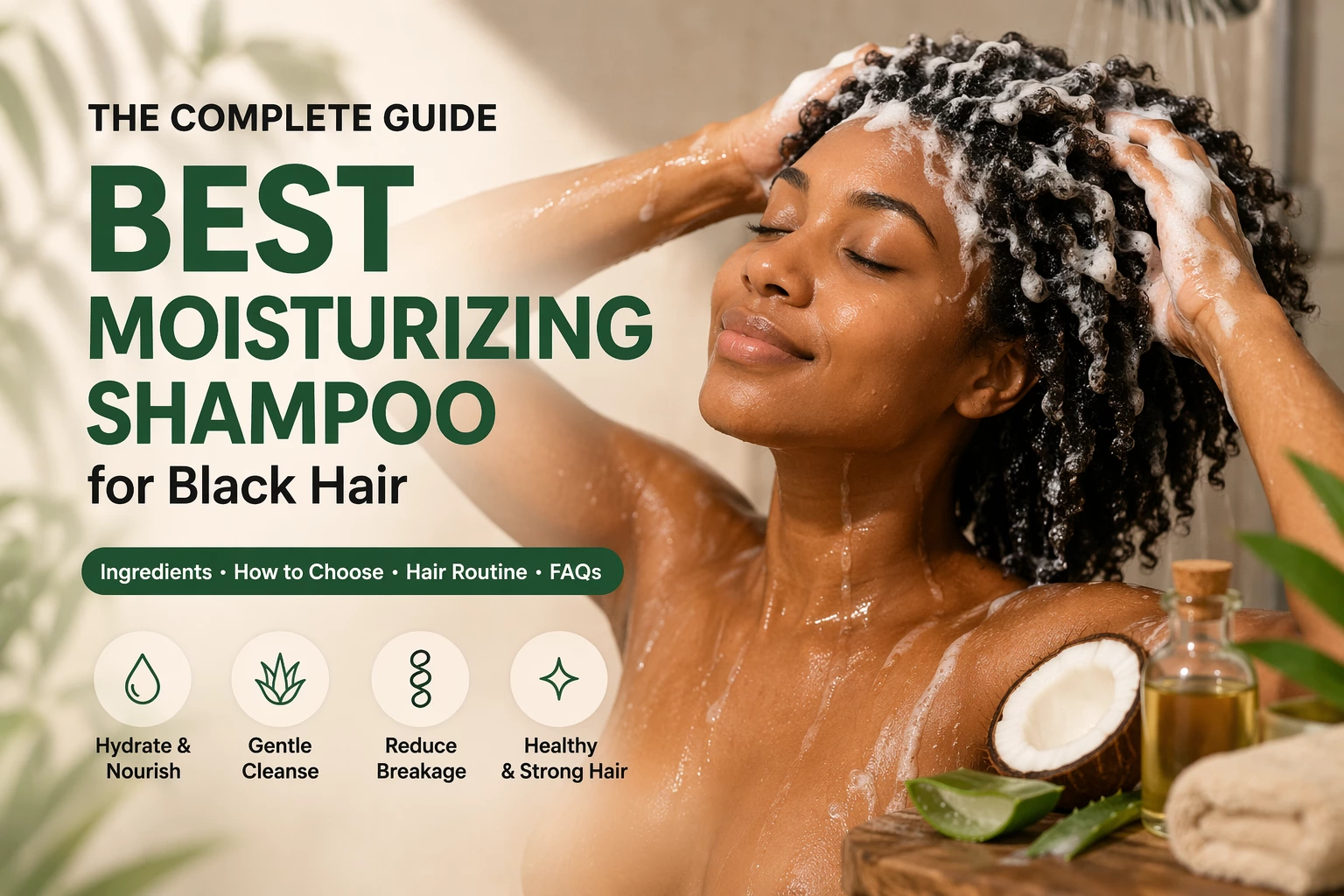 Moisturizing Shampoo For Black Hair
