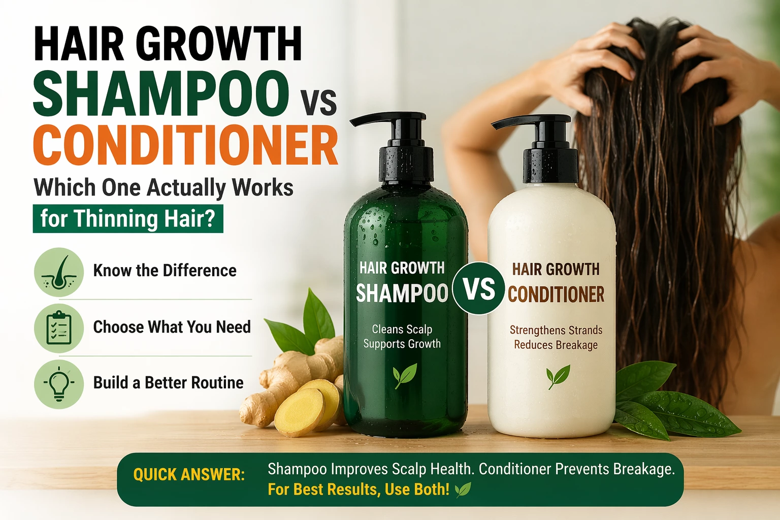 Hair Growth Shampoo And Conditioner