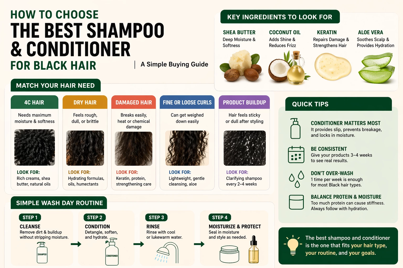 Introduction to Shampoo Ingredient Selection for Black People