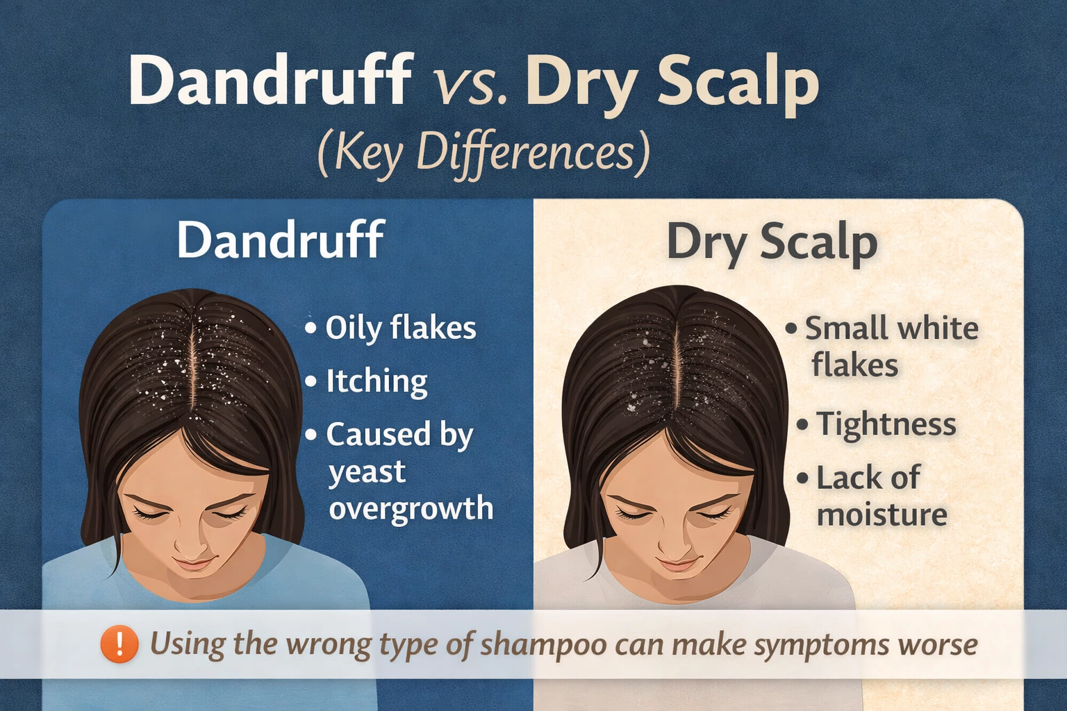 Key Differences in the Article on the Best Anti-Dandruff Shampoos for Women (with Images)