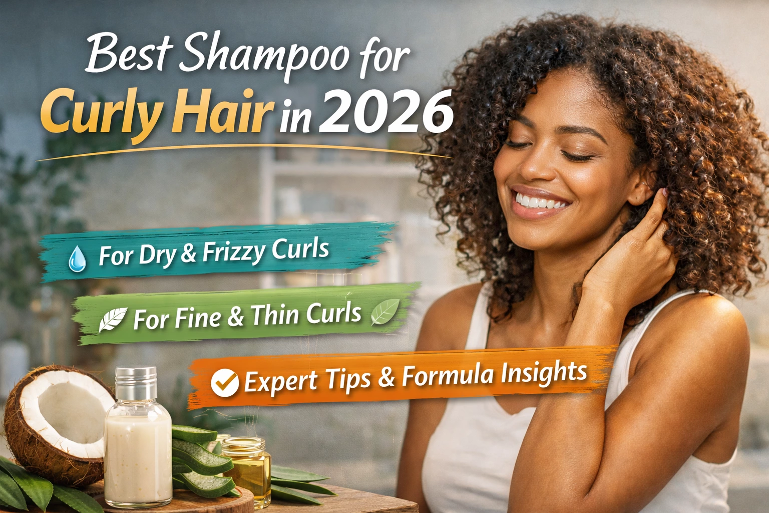 What Is The Best Shampoo For Curly Hair?